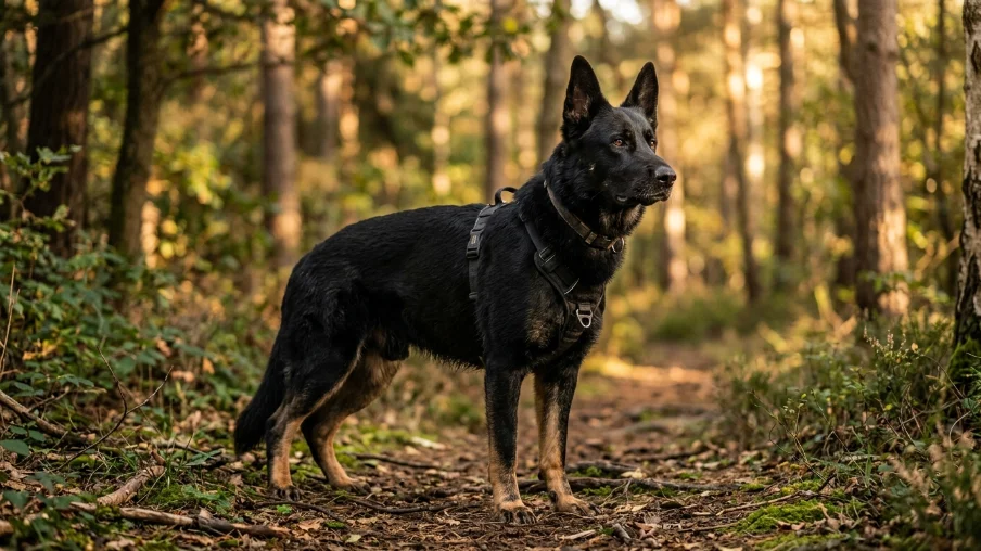 bi color german shepherd