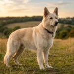 blonde german shepherd