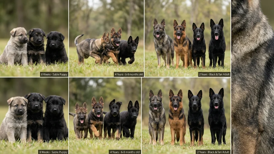 Do German Shepherd Puppies Change Color