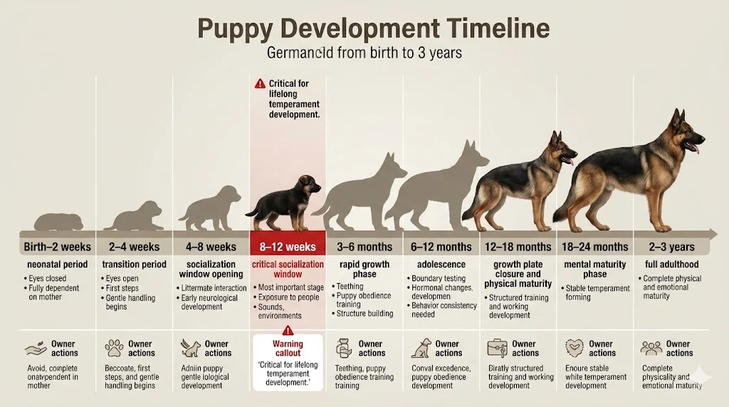 Puppy Development Timeline
