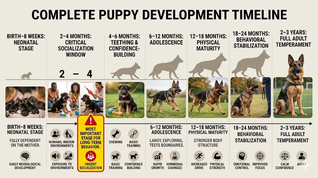 Puppy Development Timeline
