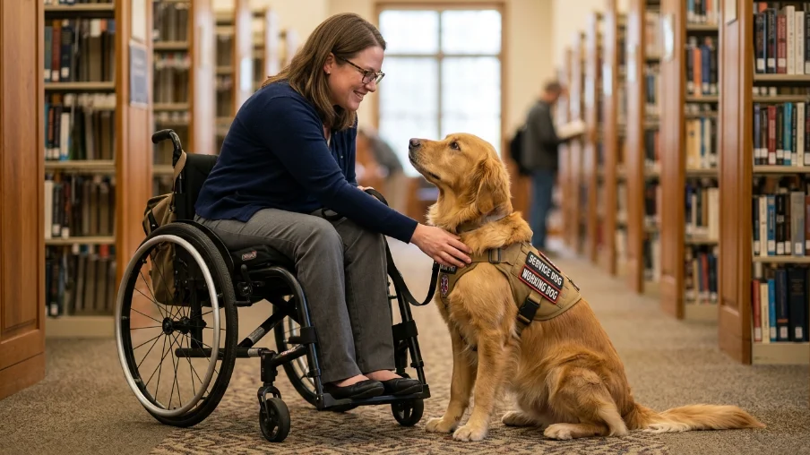 What Is a Golden Retriever Service Dog?