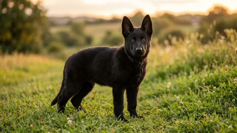 black german shepherd puppies