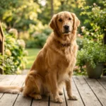 female golden retriever
