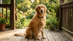 female golden retriever
