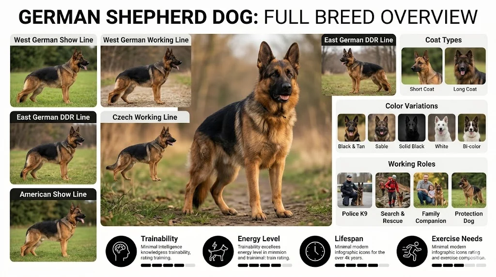 full breed german shepherd