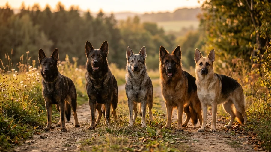 german shepherd breeds