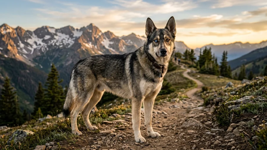 german shepherd husky mix