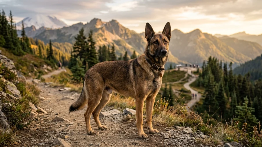 german shepherd malinois mix