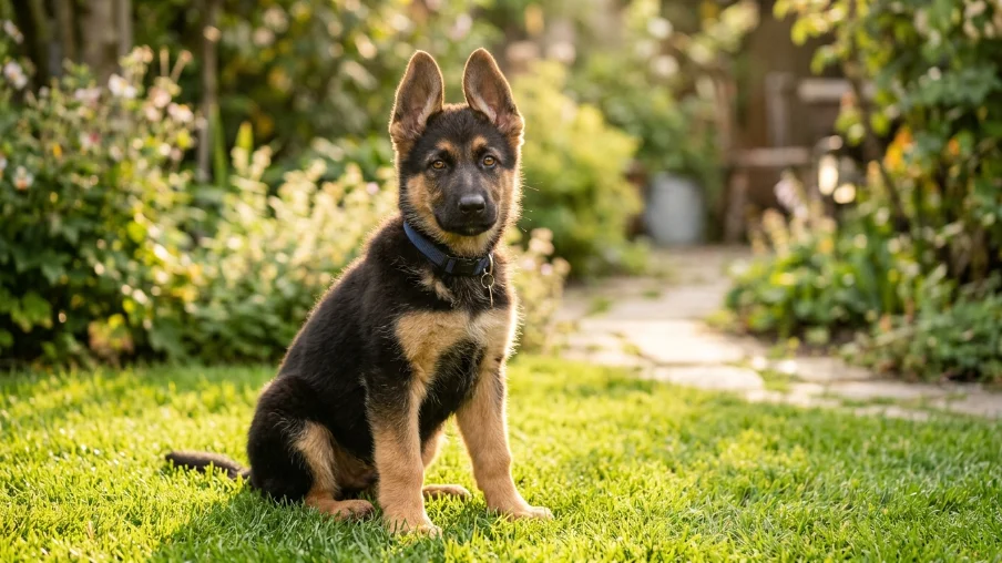 german shepherd puppy