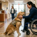 golden retriever service dog