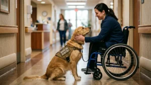 golden retriever service dog
