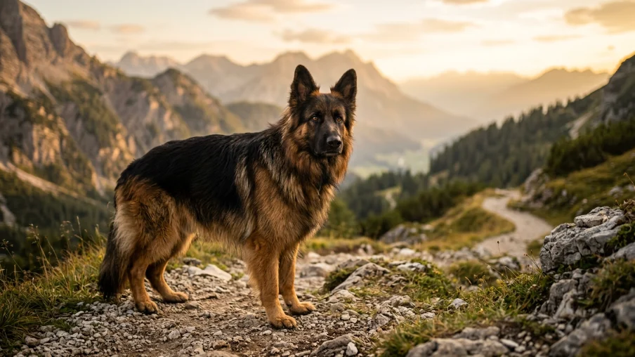long coat german shepherd