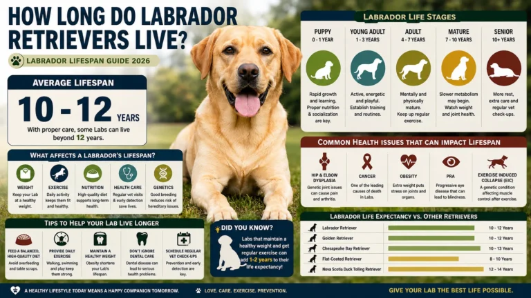 labrador lifespan