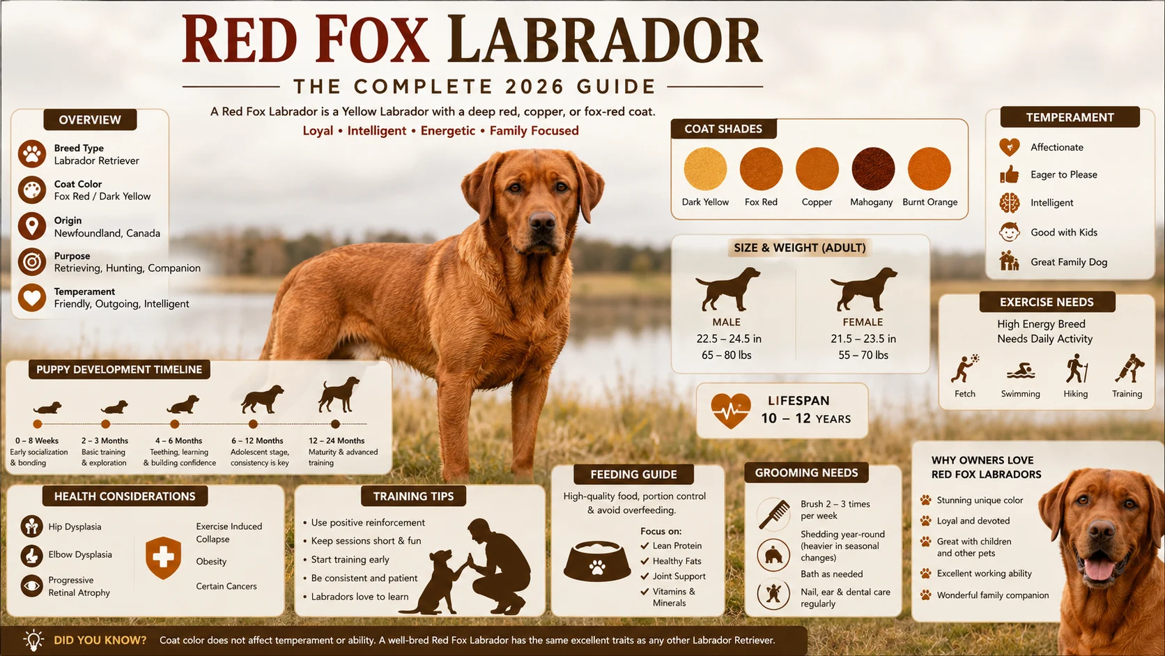 red fox labrador