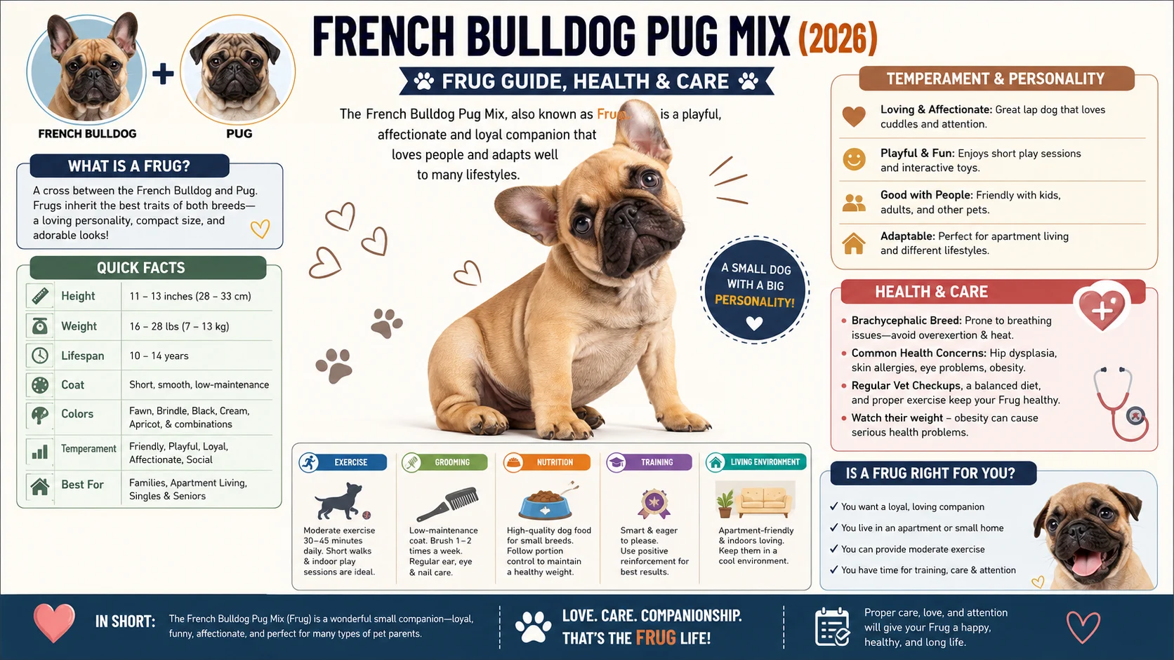 French Bulldog Pug Mix