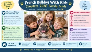 French Bulldog With Kids