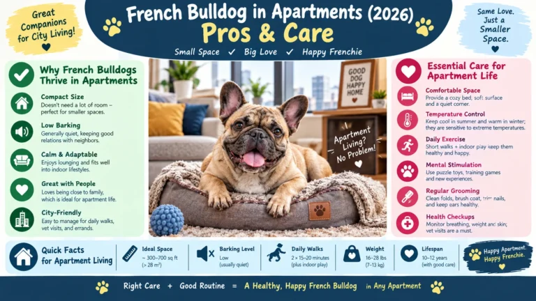 French Bulldog in Apartments
