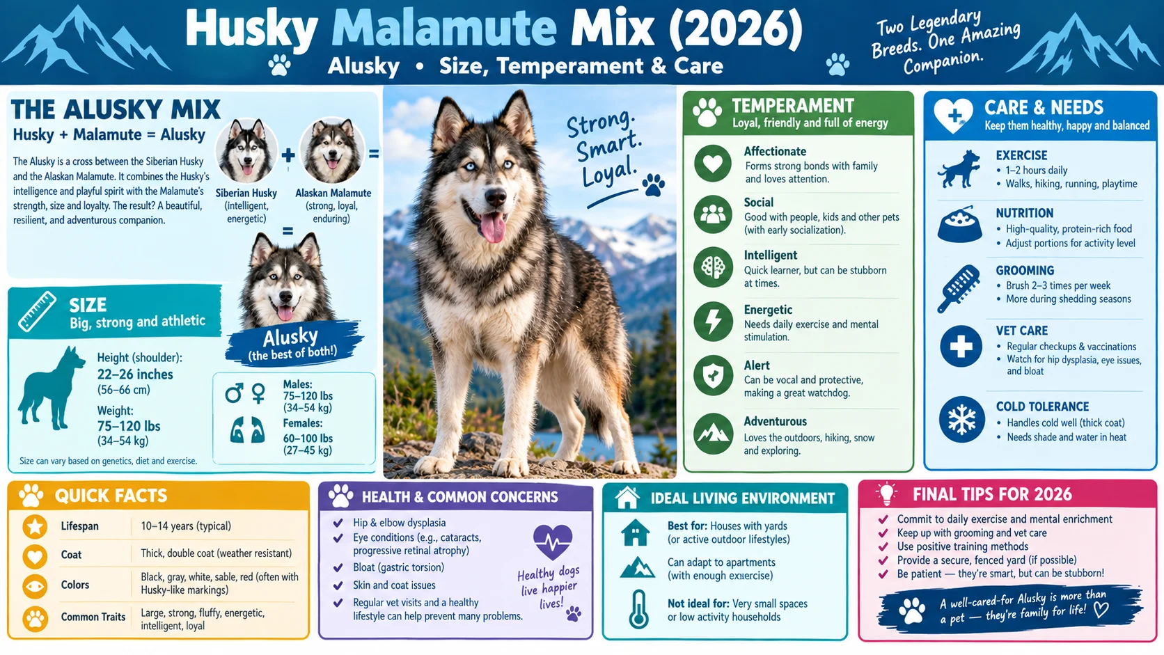Husky Malamute Mix