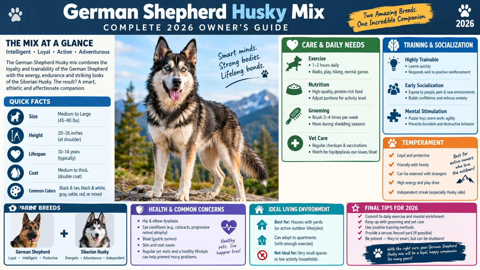 German Shepherd Husky Mix