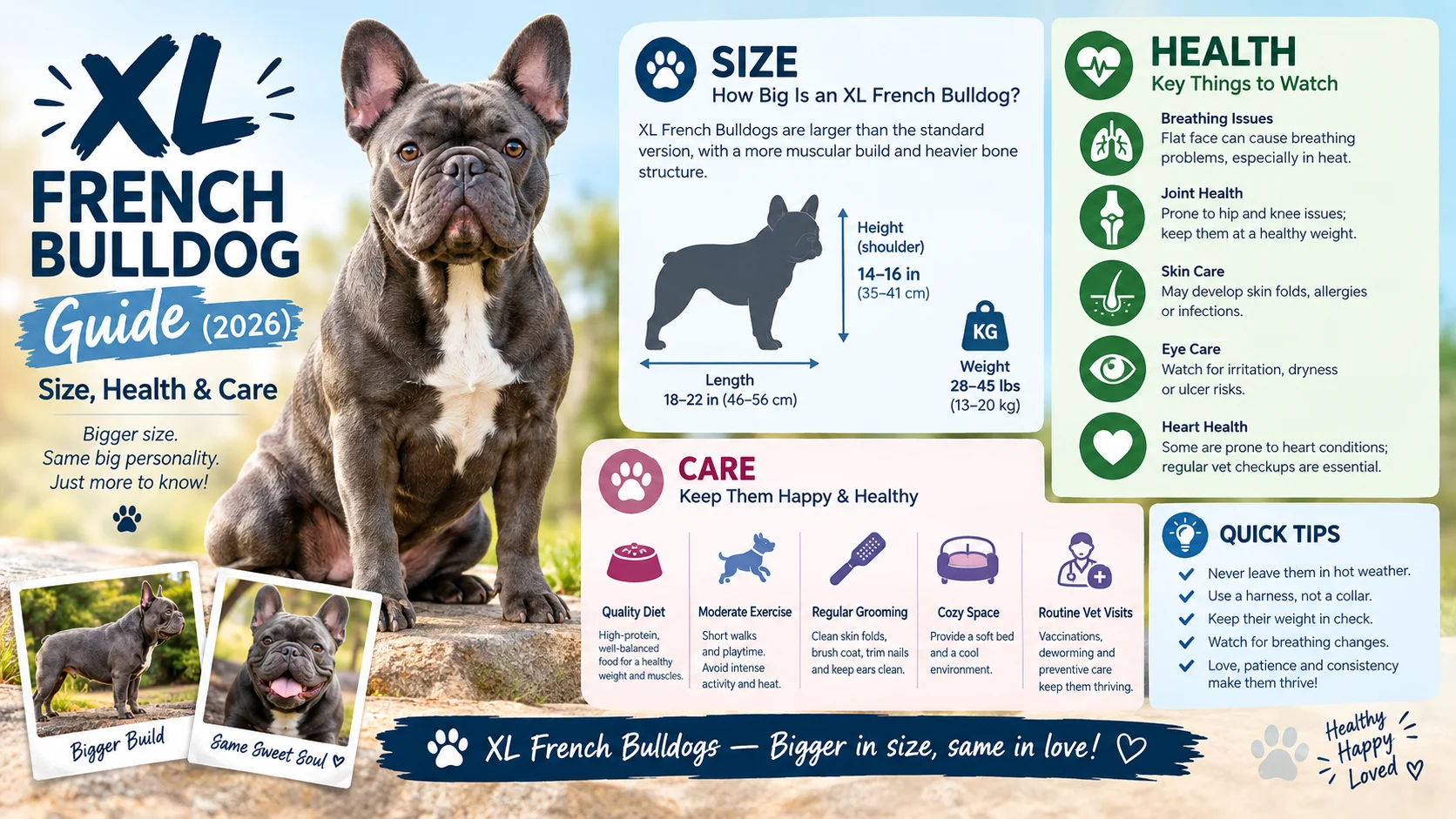 xl french bulldog
