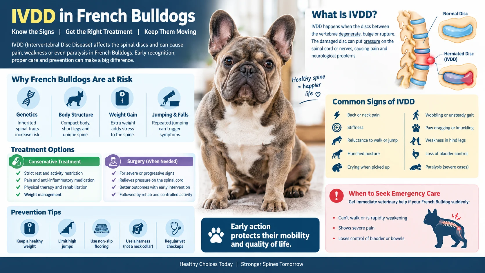 IVDD in French Bulldogs