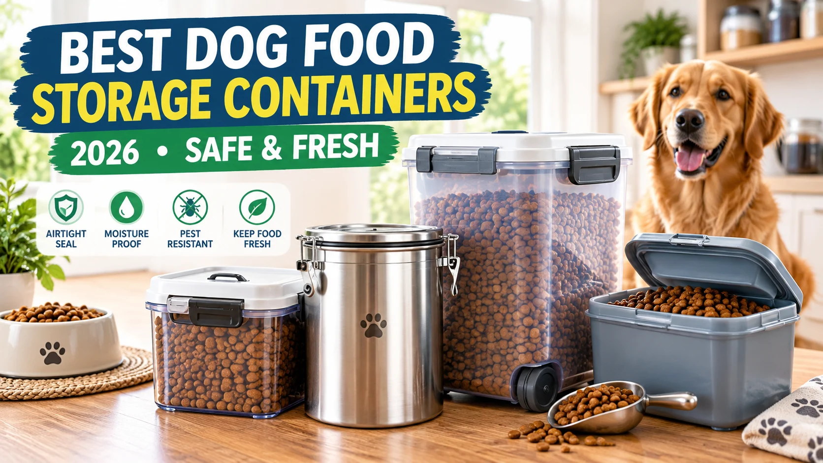 Best Dog Food Storage Containers