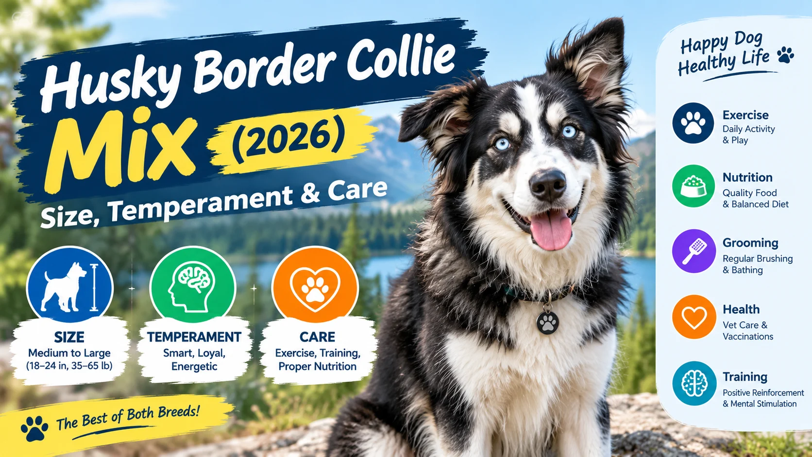 husky border collie mix